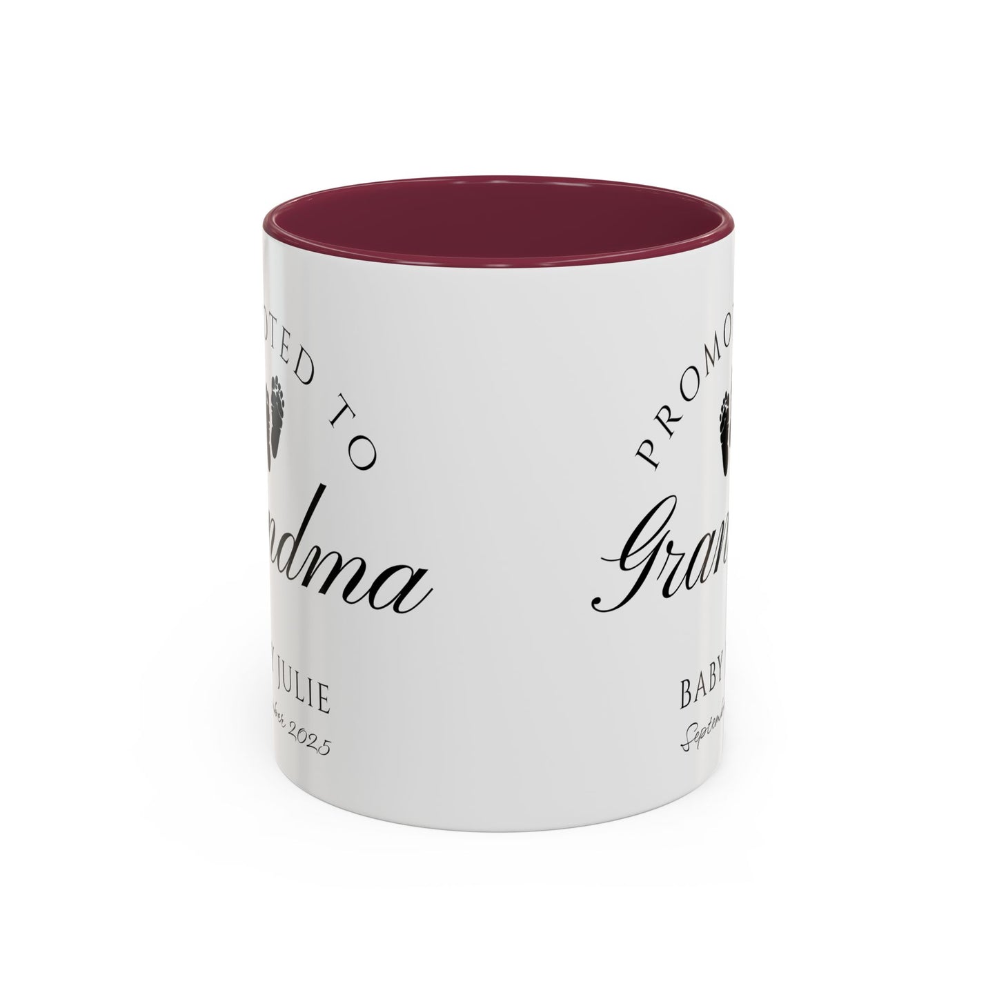 Promoted to Grandma Mug, Pregnancy Announcement Coffee Cup, Baby Reveal Gift, New Grandparent Mug, Grandma to Be Gift, Custom Baby Announcement