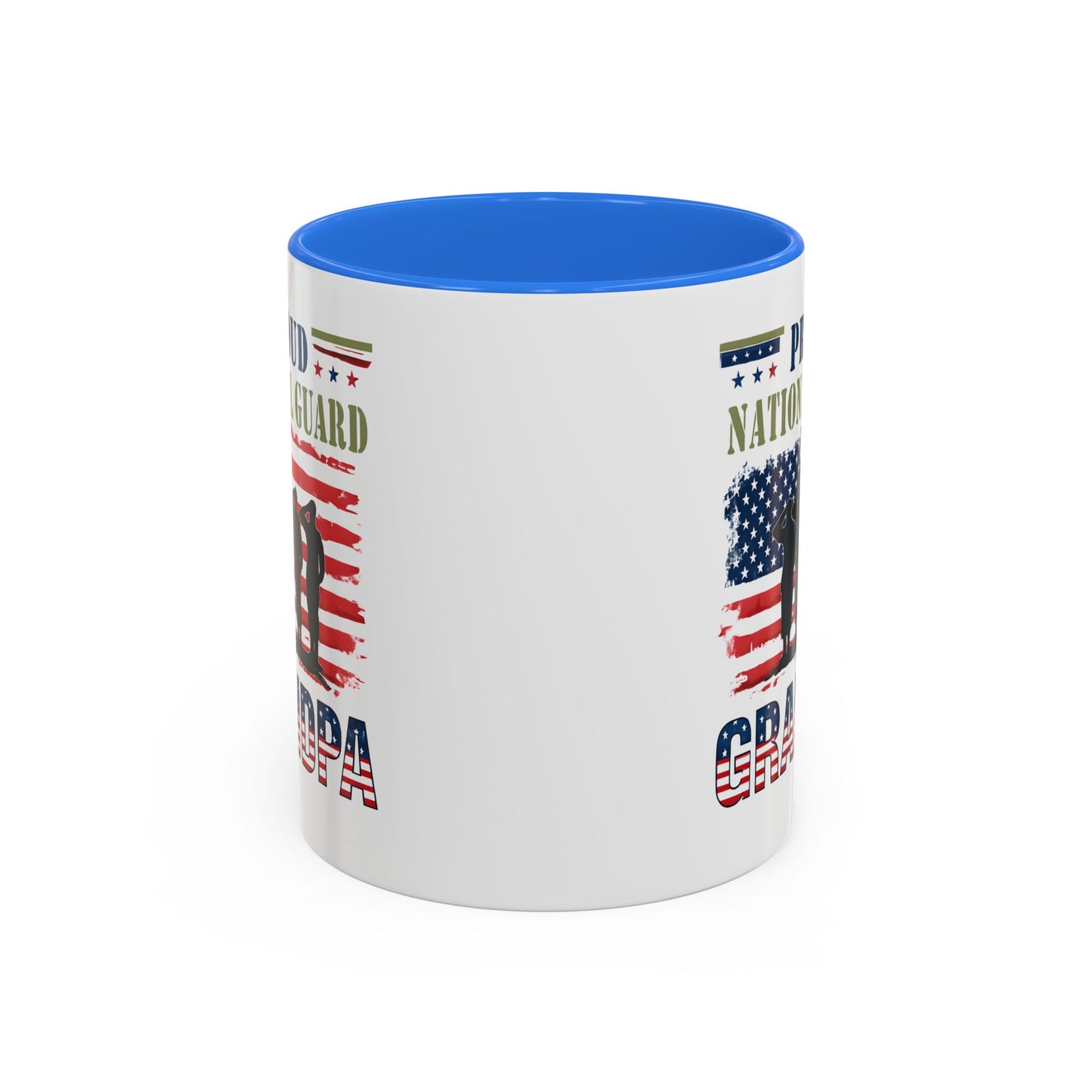 National Guard, Proud Grandpa Coffee Mug, Veteran Appreciation, Gift for Heroes, Military Family Gift