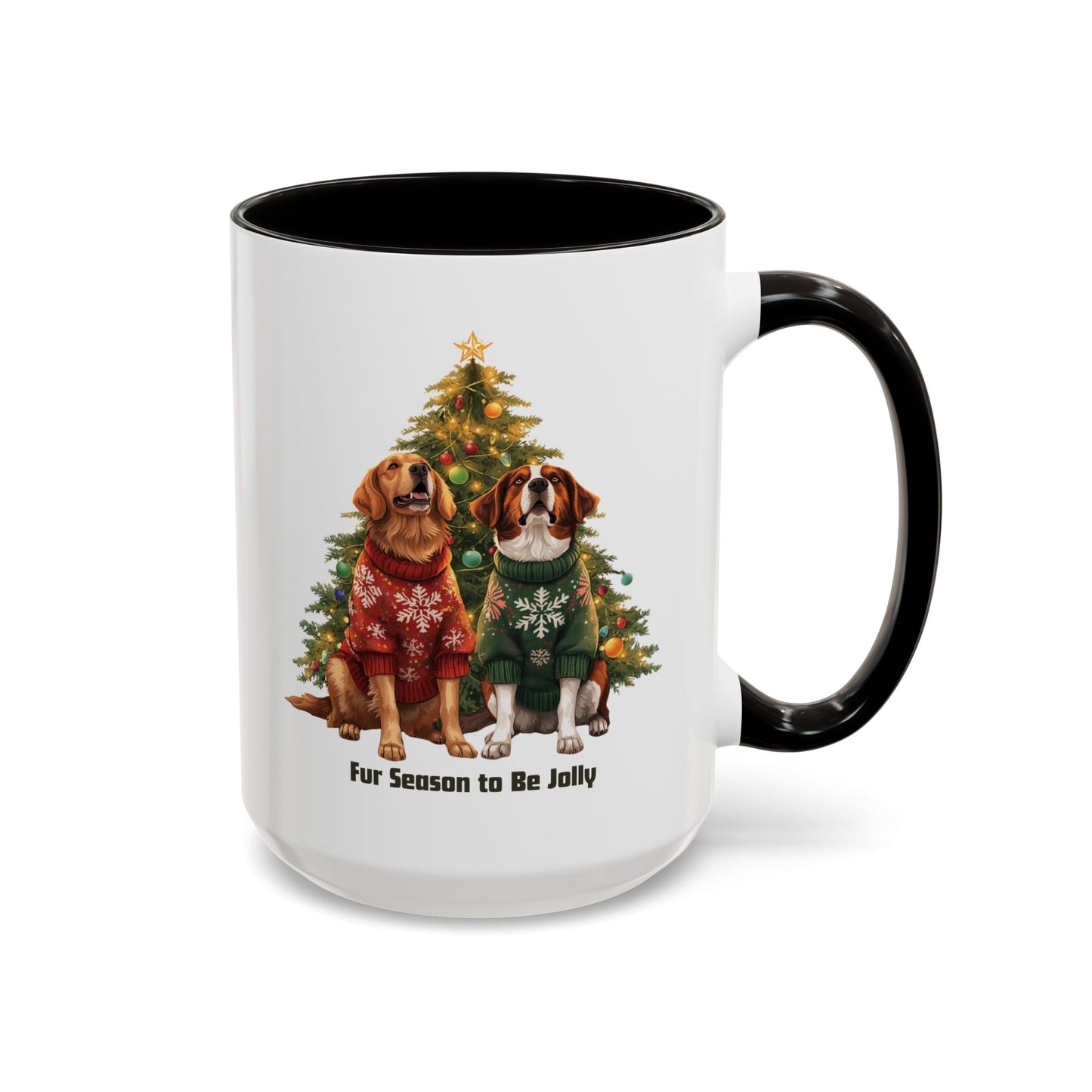 Festive Dog-Themed Mug for Pet Lovers, Dog Christmas Mug, Cute Christmas Dog Mug, Custom Dog Mom Mug, Merry Christmas