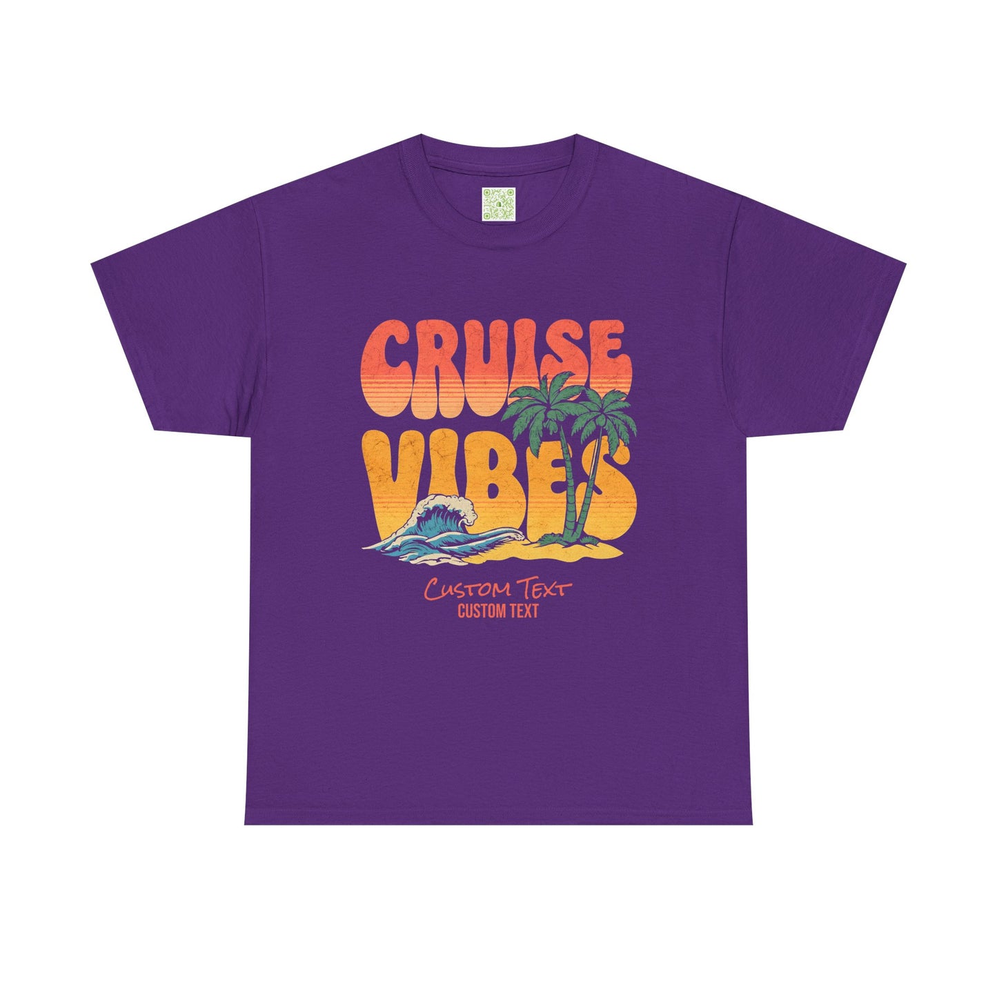 Cruise Vibes Unisex Tee, Cruise Squad 2025 Shirt, Family Vacay Mode, Personalized Cruise Shirt, Summer Trip