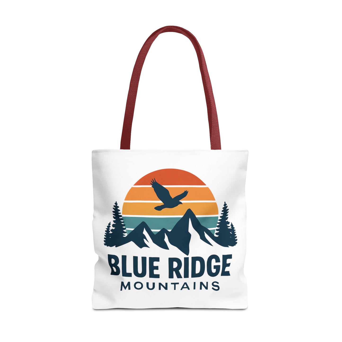 Blue Ridge Mountains Tote, Blue Ridge Parkway Bag, Appalachian Trail Tote, Smokey Mountains Gift, North Carolina Gift