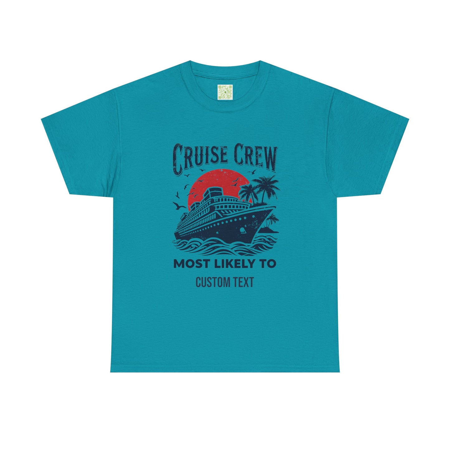 Custom Cruise Crew Unisex Tee, Cruise Shirts, Group Cruise Shirt, Birthday Cruise Tee, Family Cruise Shirt