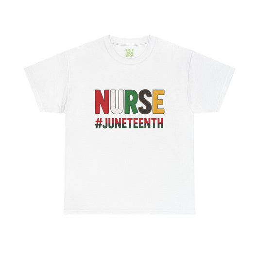 Juneteenth Nurse Unisex Tee, Celebrate Freedom, Black History Shirt, African American Pride, Black Culture Shirt