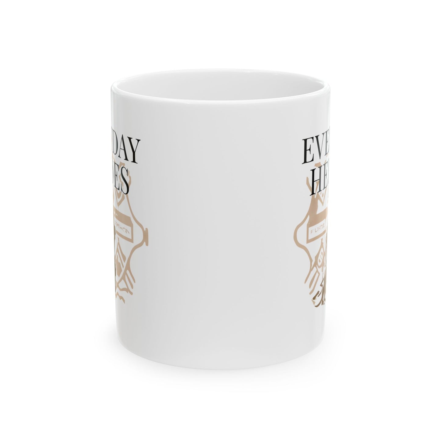 Firefighting Everyday Heroes Mug, A Must-Have for Firefighters, Coffee Lovers, and Home Office Style