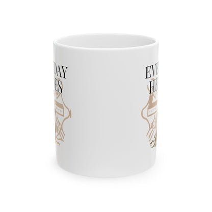 Firefighting Everyday Heroes Mug, A Must-Have for Firefighters, Coffee Lovers, and Home Office Style