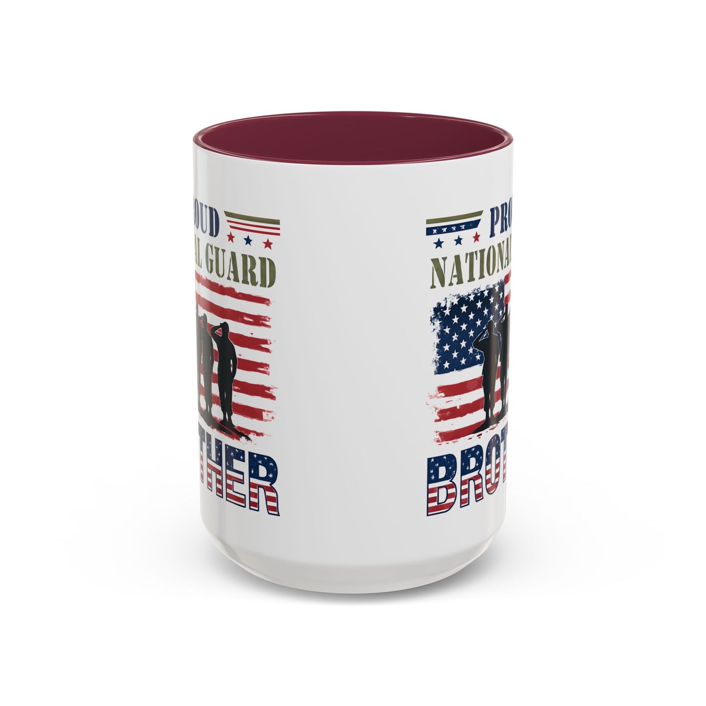 National Guard, Proud Brother Coffee Mug, Veteran Appreciation Mug, Military Family Gift, Army Gifts, Tactical Gifts