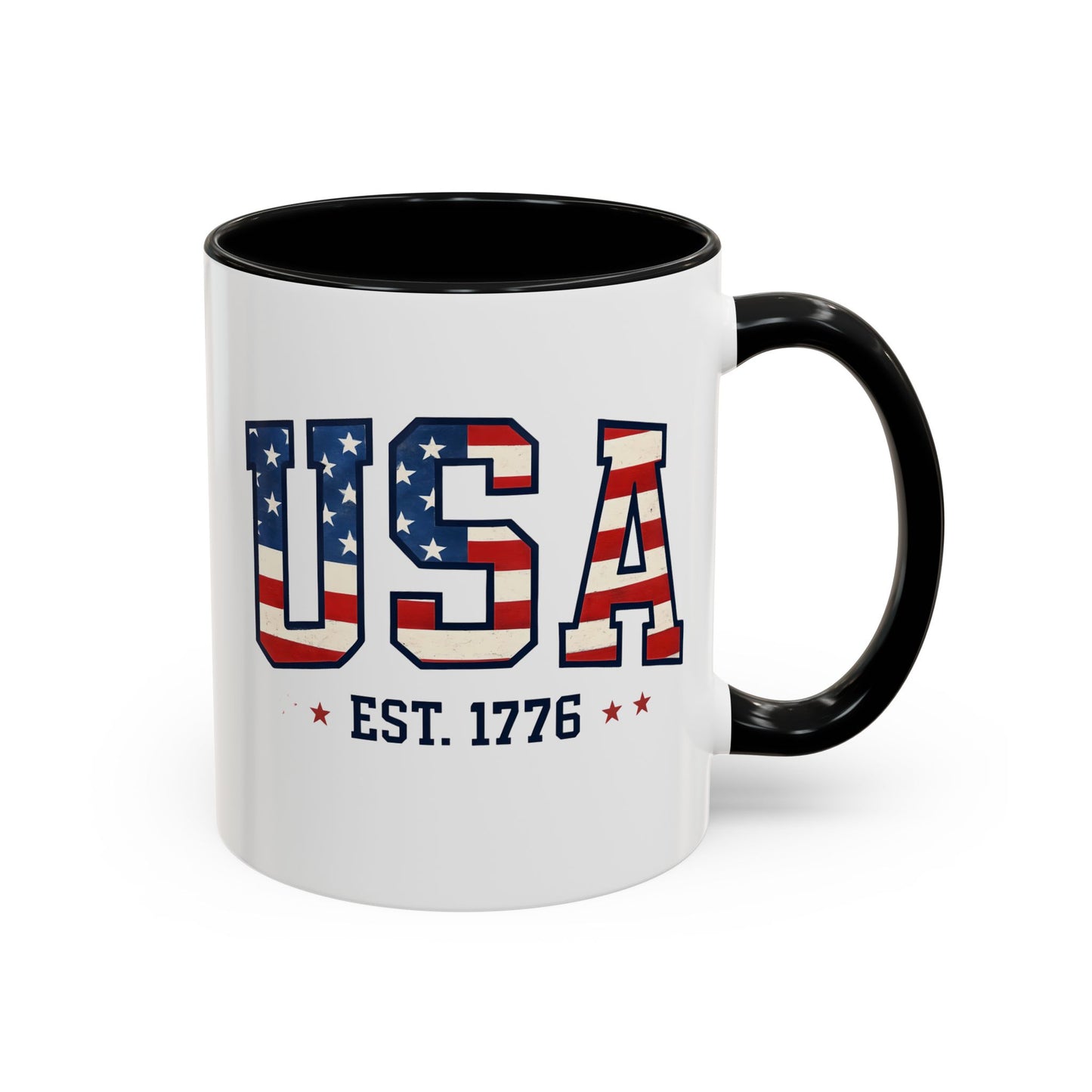 USA Patriotic Coffee Mug, Memorial Day Mug, American Flag Mug, Patriotic Mug, Freedom Cup, USA Flag Mug, Fourth of July
