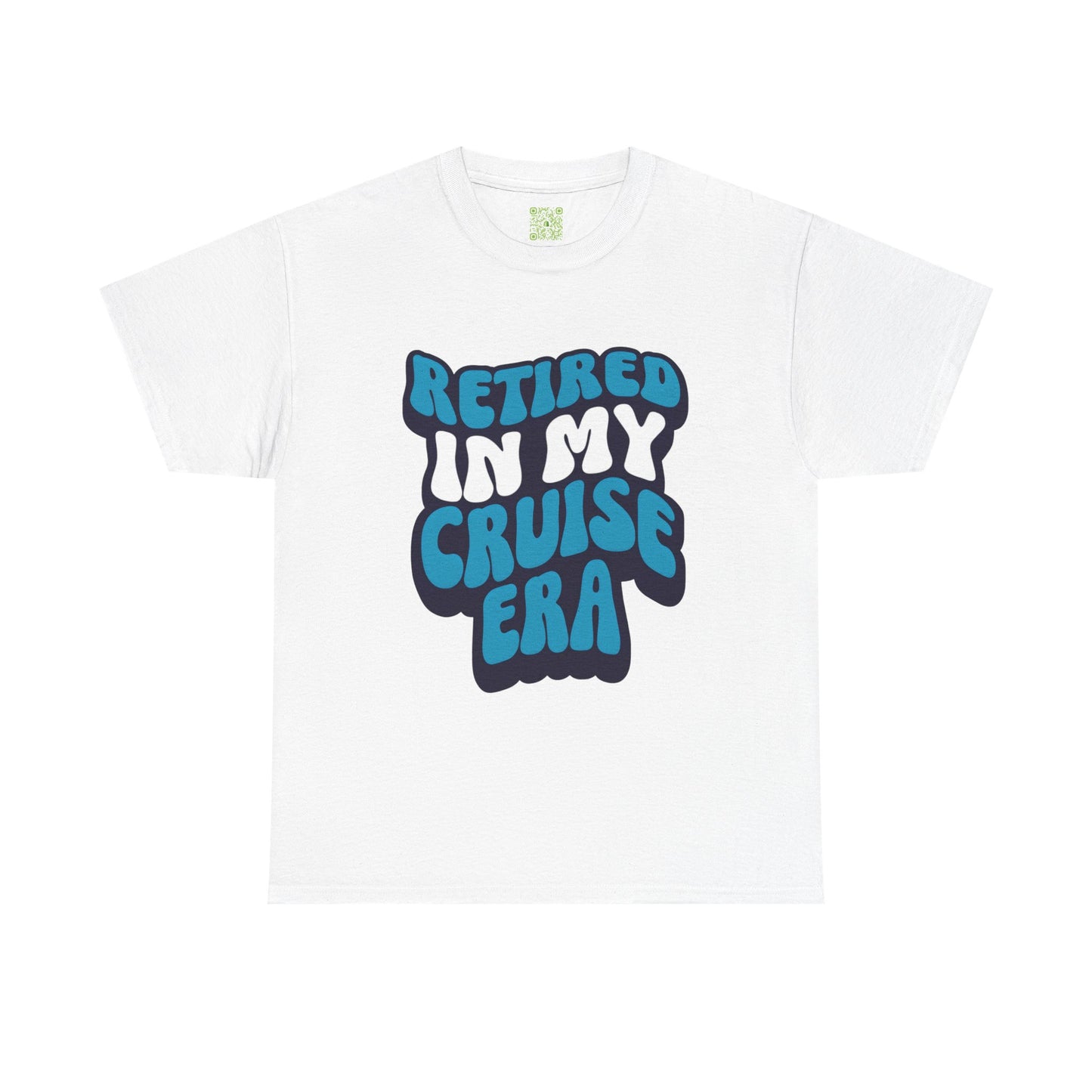 Retired in My Cruise Era Unisex Tee, Retirement Cruise Shirt, Travel Merch, Cruise Vibes Tee, Vacation Tshirt