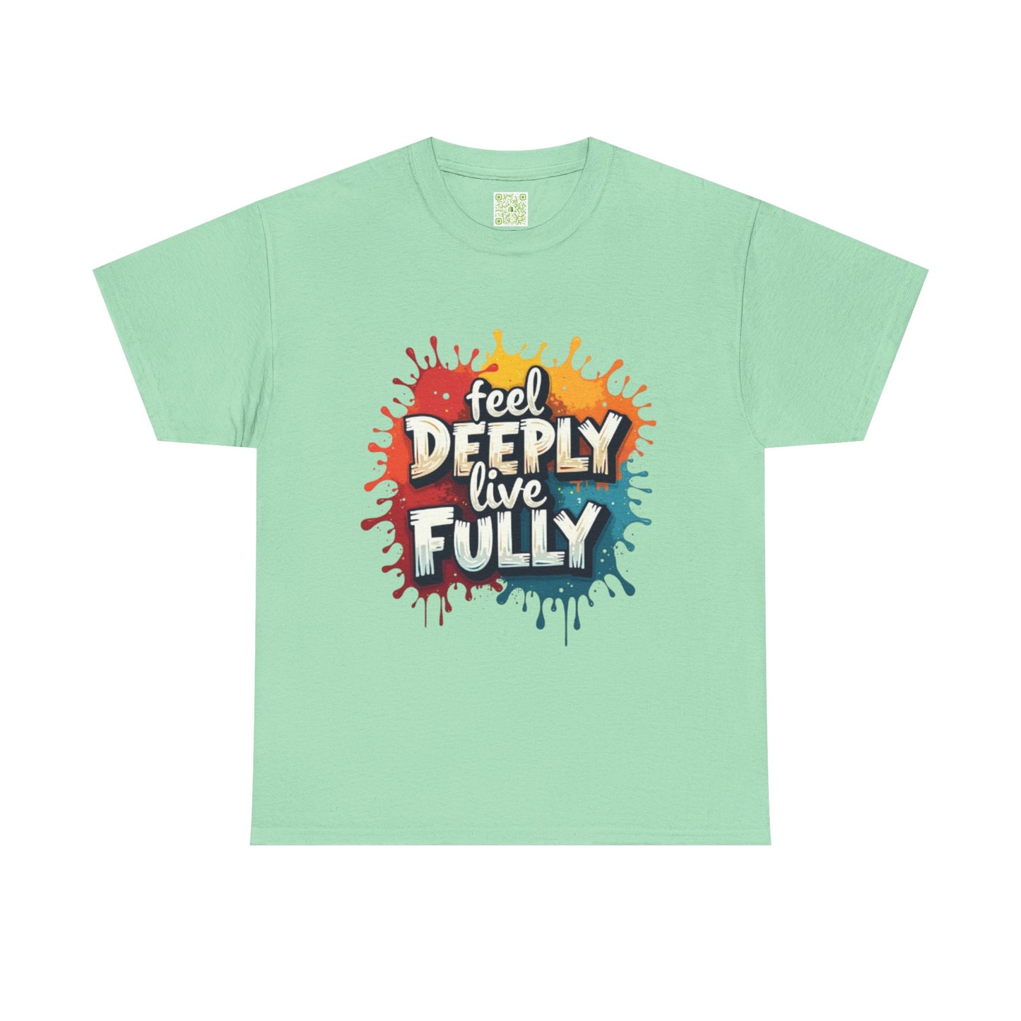 Enneagram  Type 4 Feel Deeply Live Fully Tee, Enneagram Gift, Individualist T-Shirt, Graphic Tshirt, Enneagram Merch