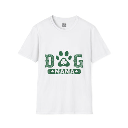 Dog Mama T-Shirt - Unisex Pet Lover Tee, Dog Paw Print Shirt, Dog Mom Gift, Casual Wear for Animal Lovers