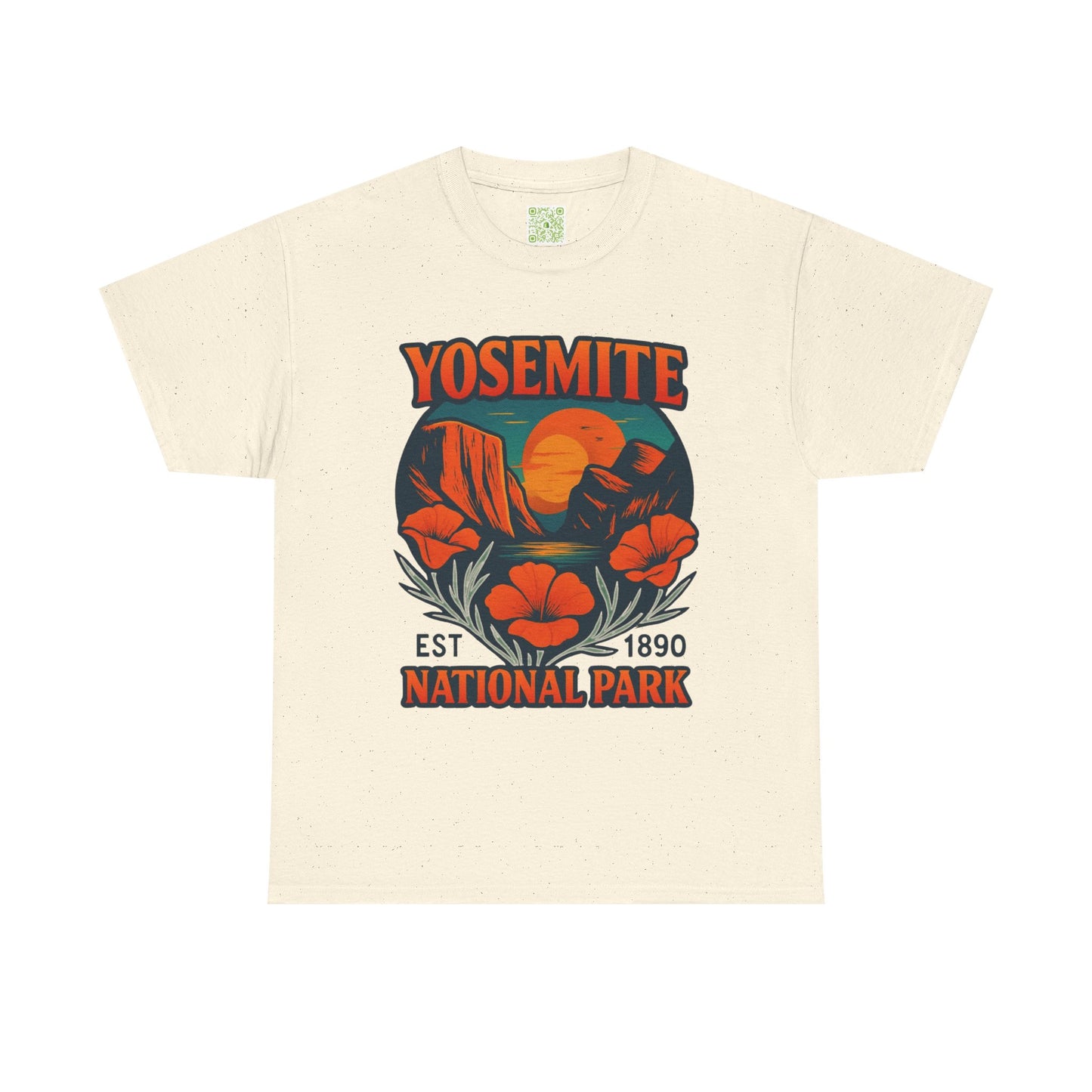 Vintage Yosemite National Park Tee, Nature Lover Shirt, Eco-Friendly Gift, Unisex Hiking Apparel, Yosemite Shirt