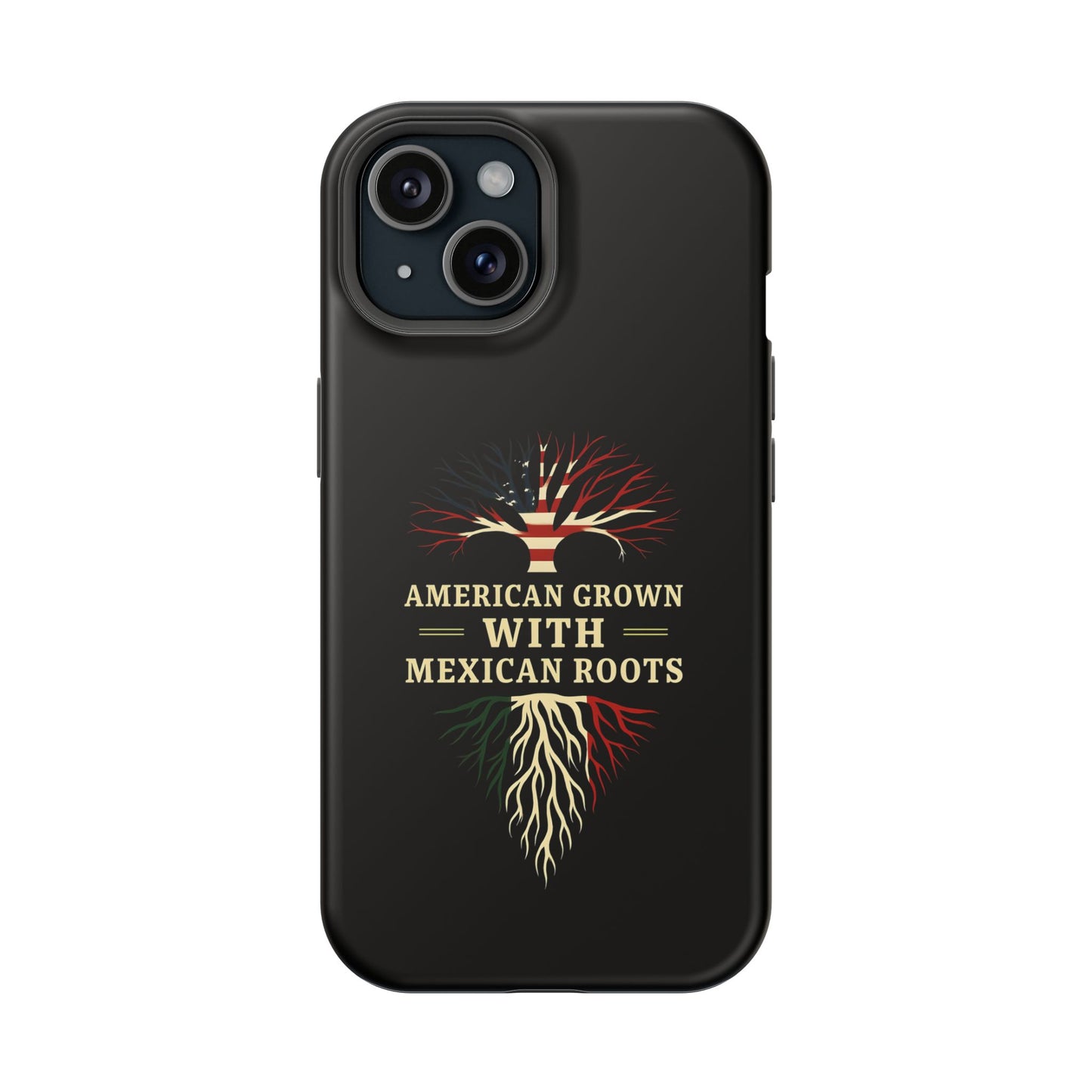 American Grown Magnetic Phone Case, Custom Tough Phone Cover, Unique Phone Accessory, Gift for Her, Multicultural Pride