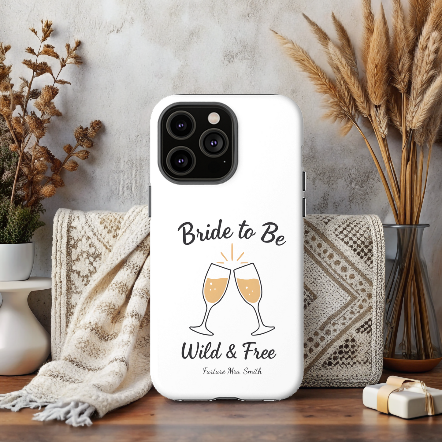 Bride Phone Case, Bridal Phone Case, I Said Yes, Wedding Phone Case, Future Mrs, Newly Engaged Gift, Future Wife
