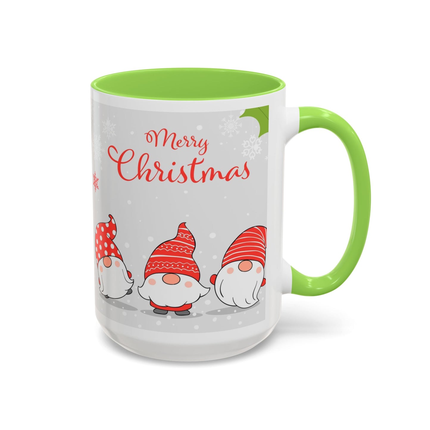 Dancing Merry Christmas Gnome Mug, Cute Holiday Coffee Cup, Festive Winter Gift for Gnome Lovers, Christmas Morning Hot Cocoa Cup, Holiday Drinkware