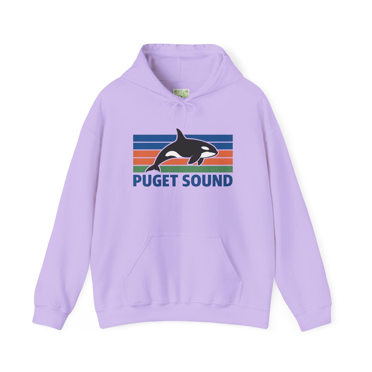 Vintage Puget Sound Orca Hoodie, Orca Shirts, Whale Sweatshirt, Respect The Locals, Whale Gifts, Whale Watching Shirt
