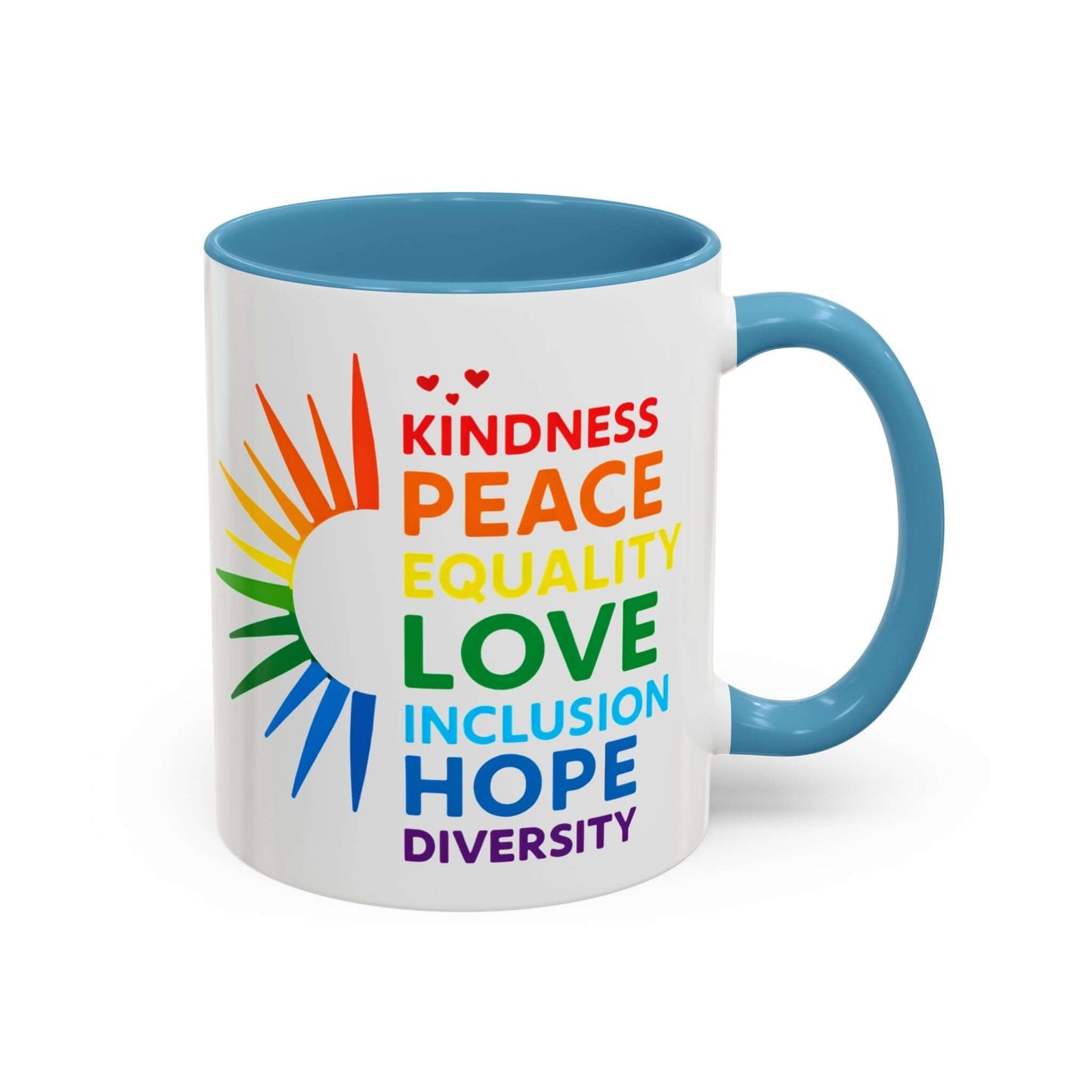 LGBTQ Pride Coffee Mug: Colorful Affirmations, LGBTQ Gift