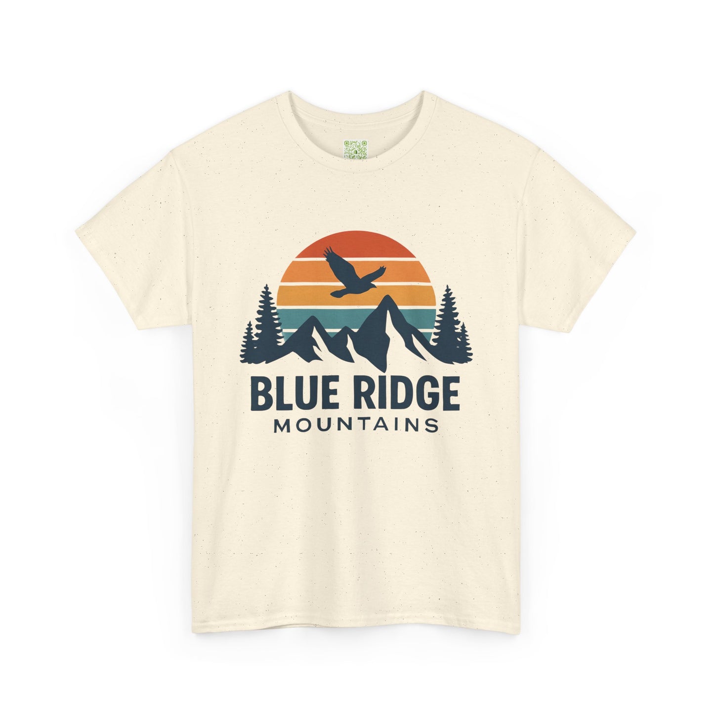 Blue Ridge Parkway Unisex Heavy Cotton Tee, Nature Lover Shirt, Blue Ridge Mountains, North Carolina Shirt, Camping Gift