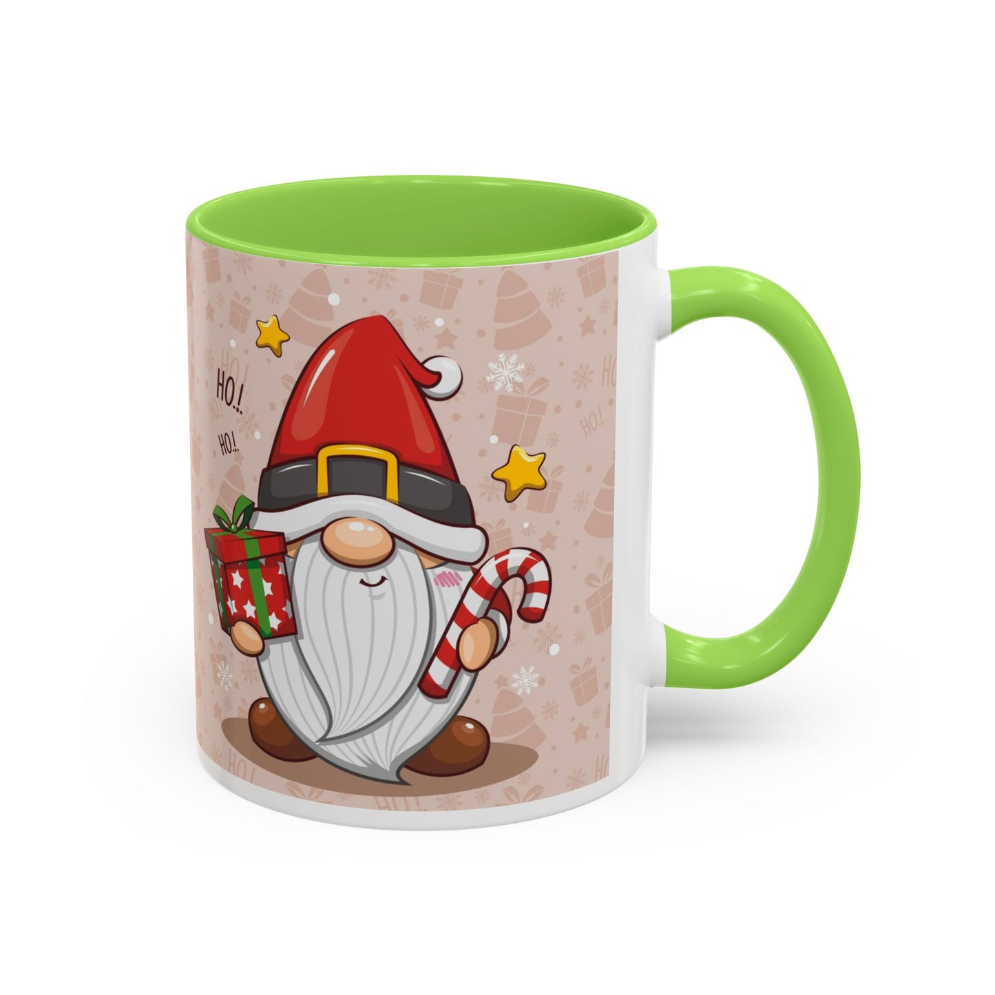 Ho Ho Santa Gnome Christmas Mug, Cute Holiday Coffee Cup, Festive Hot Cocoa Mug, Gnome Lover Christmas Gift, Cozy Winter Drinkware for Holiday Cheer