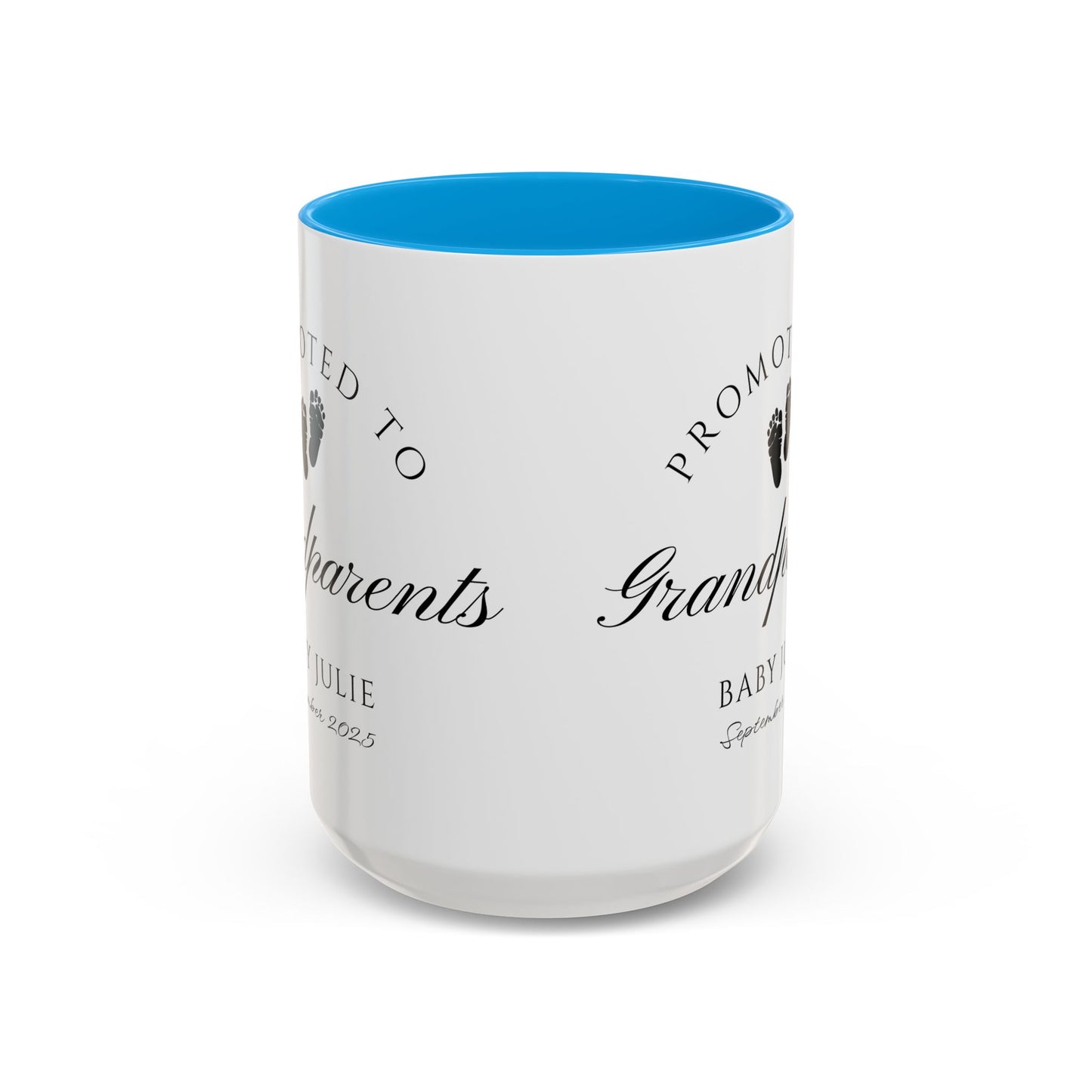 Promoted to Grandparents Mug, Pregnancy Announcement Coffee Cup, Baby Reveal Gift, New Grandparent Mug, Personalized Baby Announcement