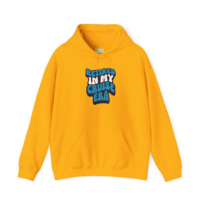 Retired in My Cruise Era Hoodie, Cozy Unisex Sweatshirt, Retirement Cruise, Travel Merch, Cruise Vibes Hoodie, Retro