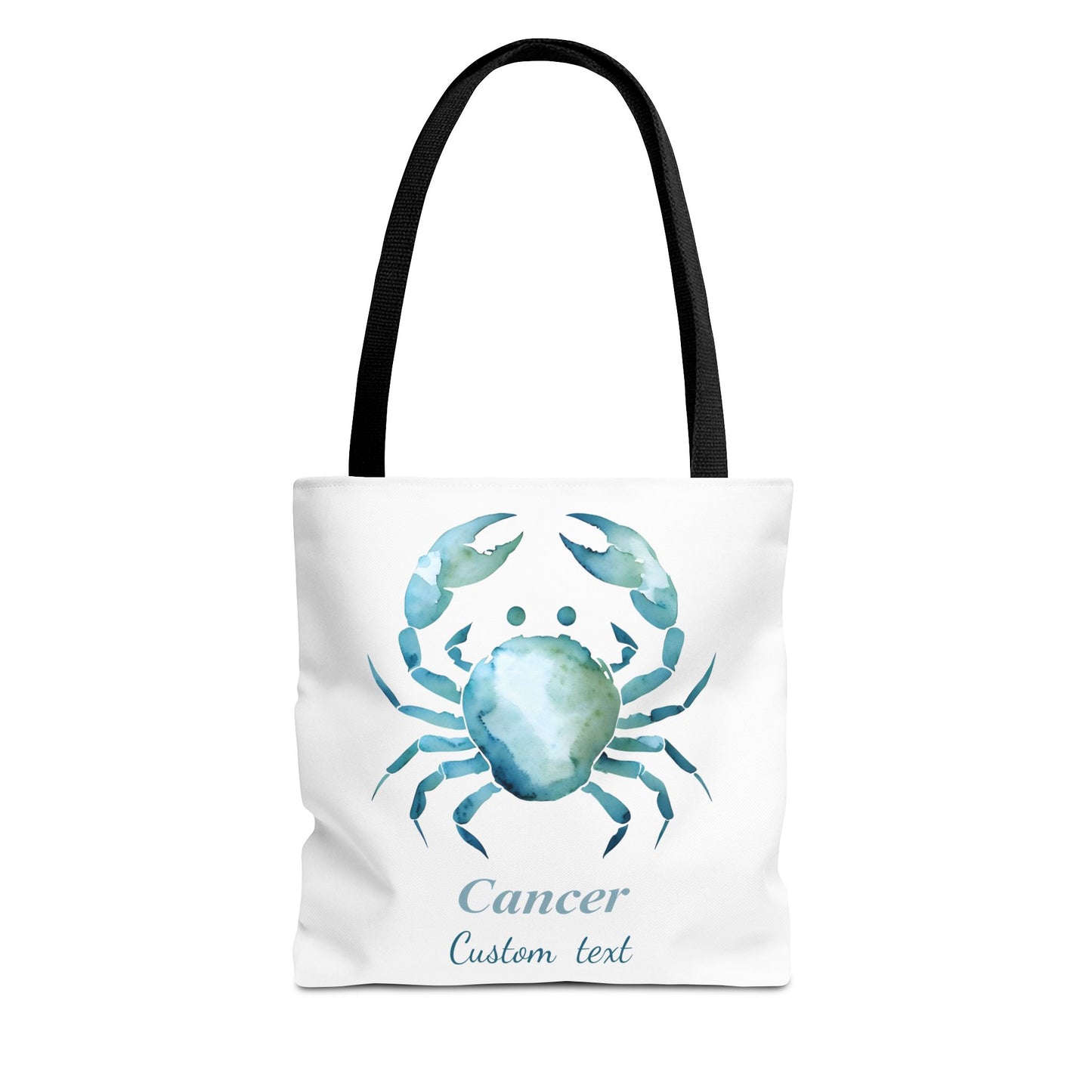 Cancer Zodiac Personalized Tote Bag, Astrology Lover Gift, Artistic Tote Bag, Trendy Tote Bag, Weekender Bag