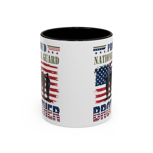 National Guard, Proud Brother Coffee Mug, Veteran Appreciation Mug, Military Family Gift, Army Gifts, Tactical Gifts