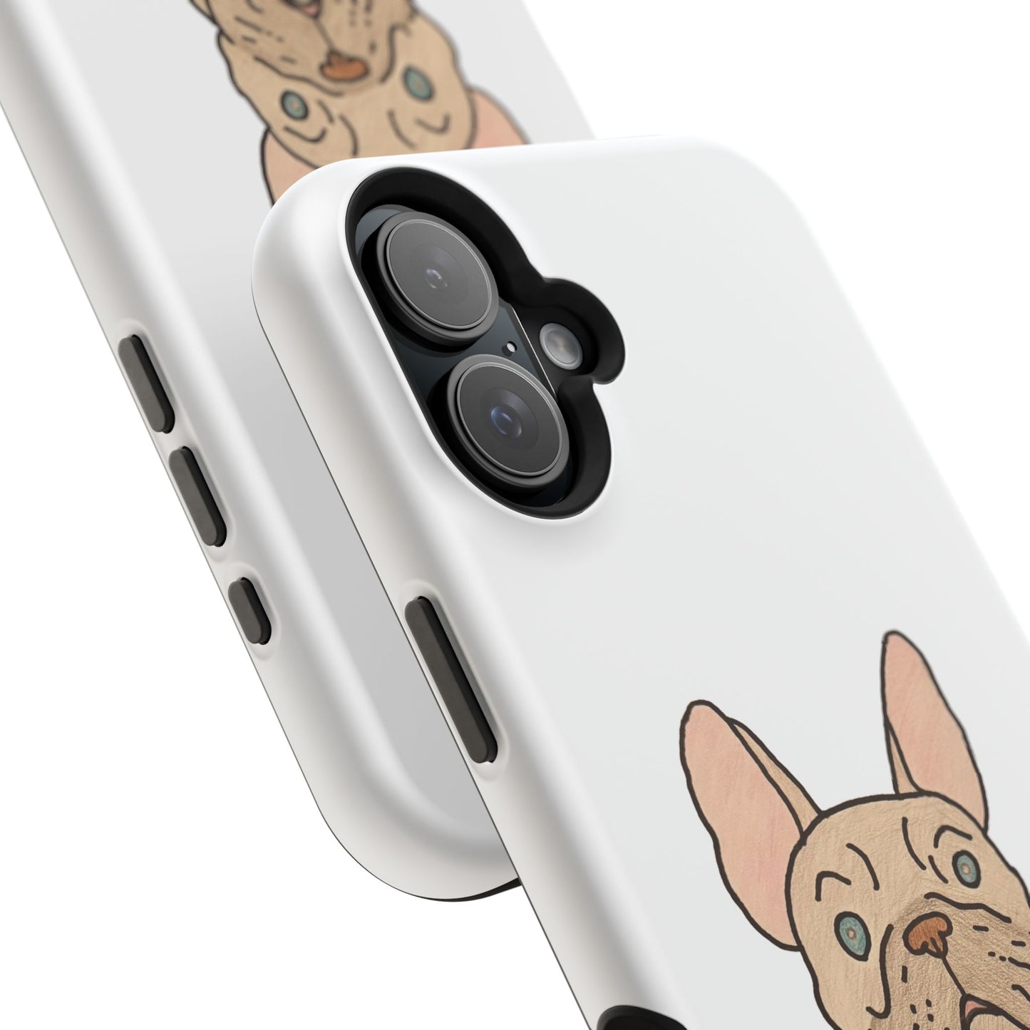French Bulldog Magnetic Tough Case, Cute Pet Phone Cover, Dog Lover Gift, MagSafe Phone Protector, Unique Phone Accessory