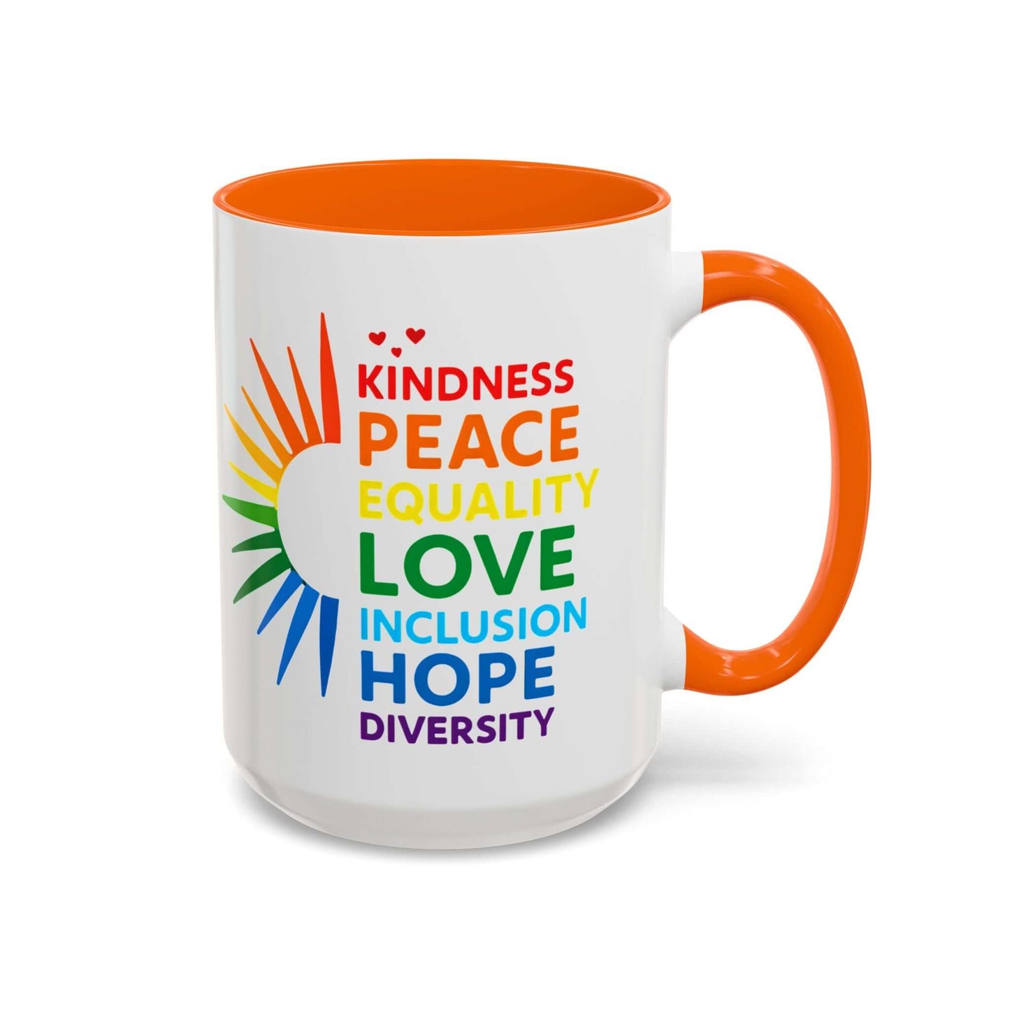 LGBTQ Pride Coffee Mug: Colorful Affirmations, LGBTQ Gift
