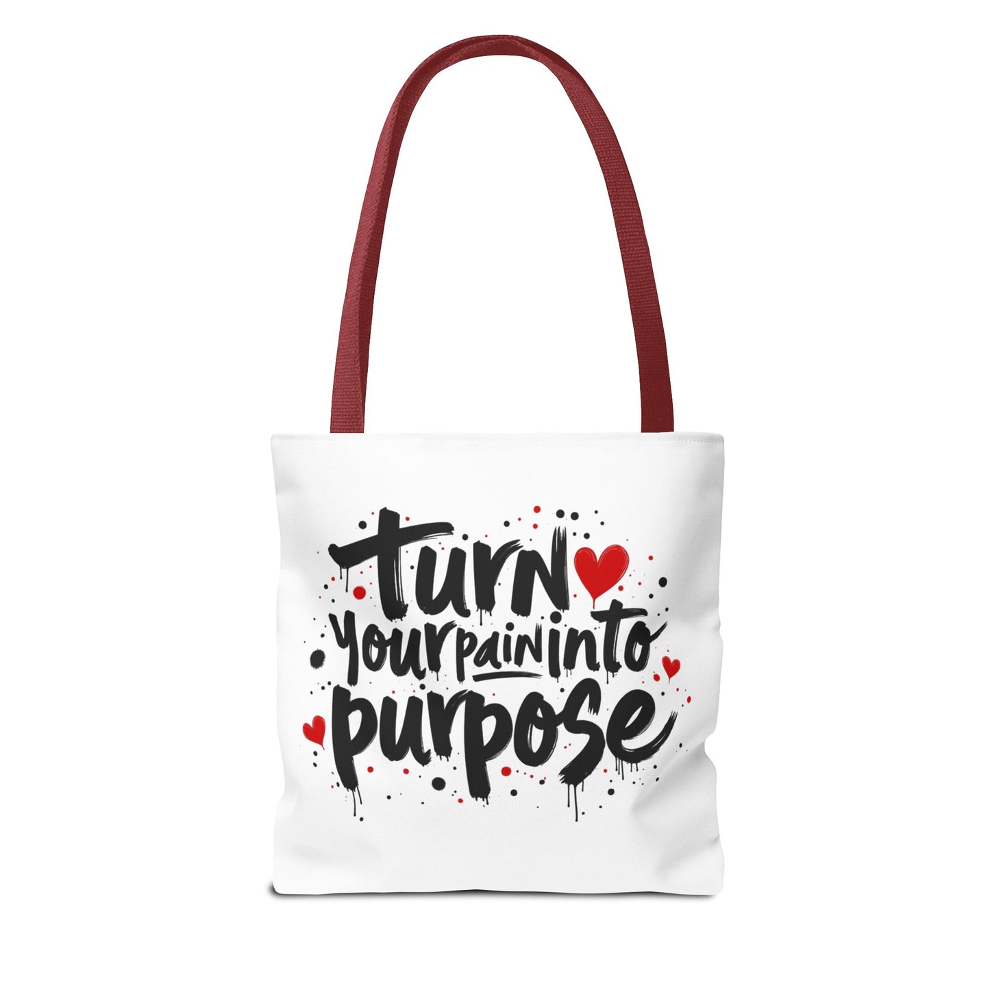 Enneagram 4 Inspirational Tote Bag, Turn Your Pain Into Purpose, Enneagram Type 4, Self Growth, Personality Types