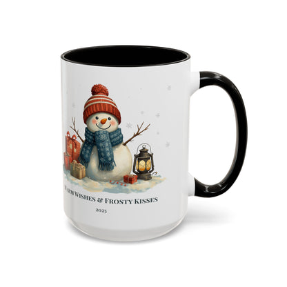 Snowman Christmas Mug – Holiday Coffee Cup, Cute Hot Chocolate Mug, Festive Winter Gift, Xmas Coffee Cup, Christmas Gift Exchange Idea
