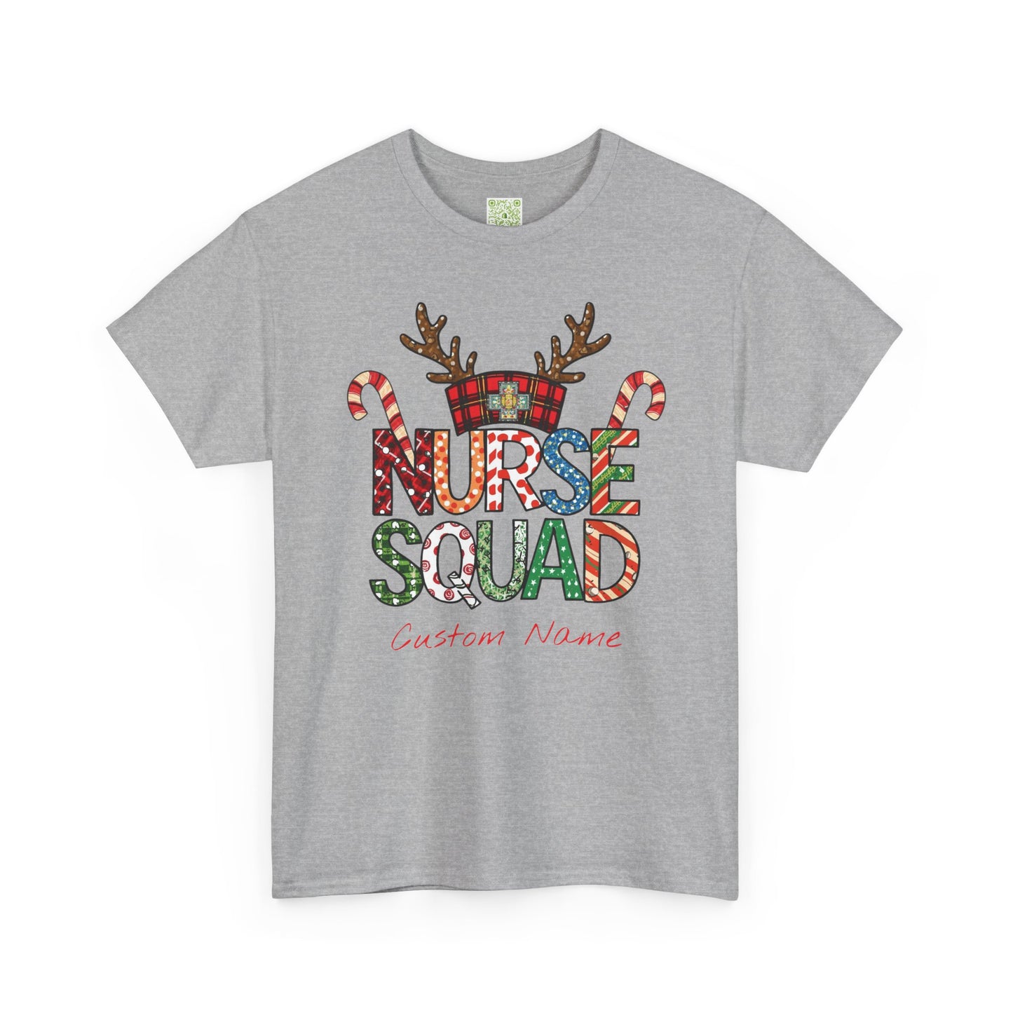 Personalized Nurse Squad Holiday Tee, Snowman Shirt, Christmas Womens, Future Nurse Gift, Nurse Gift, Gift For Nurse