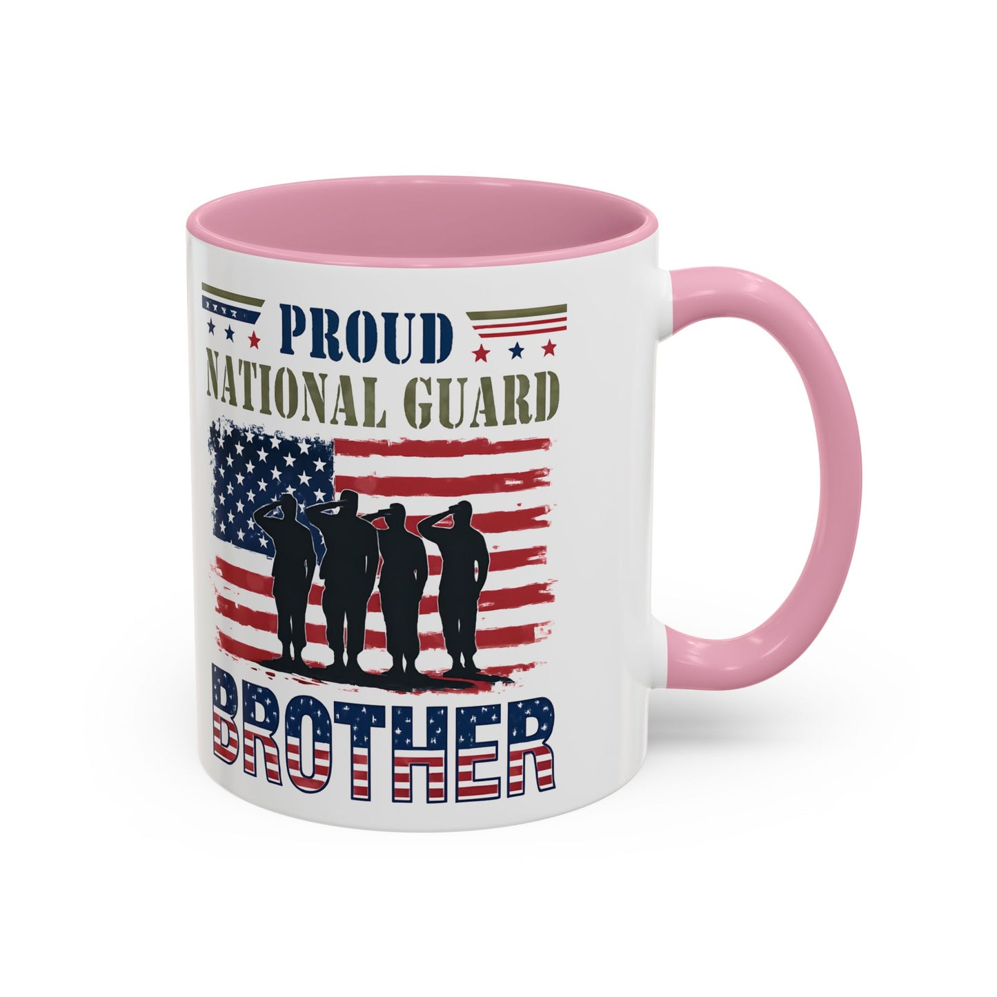National Guard, Proud Brother Coffee Mug, Veteran Appreciation Mug, Military Family Gift, Army Gifts, Tactical Gifts