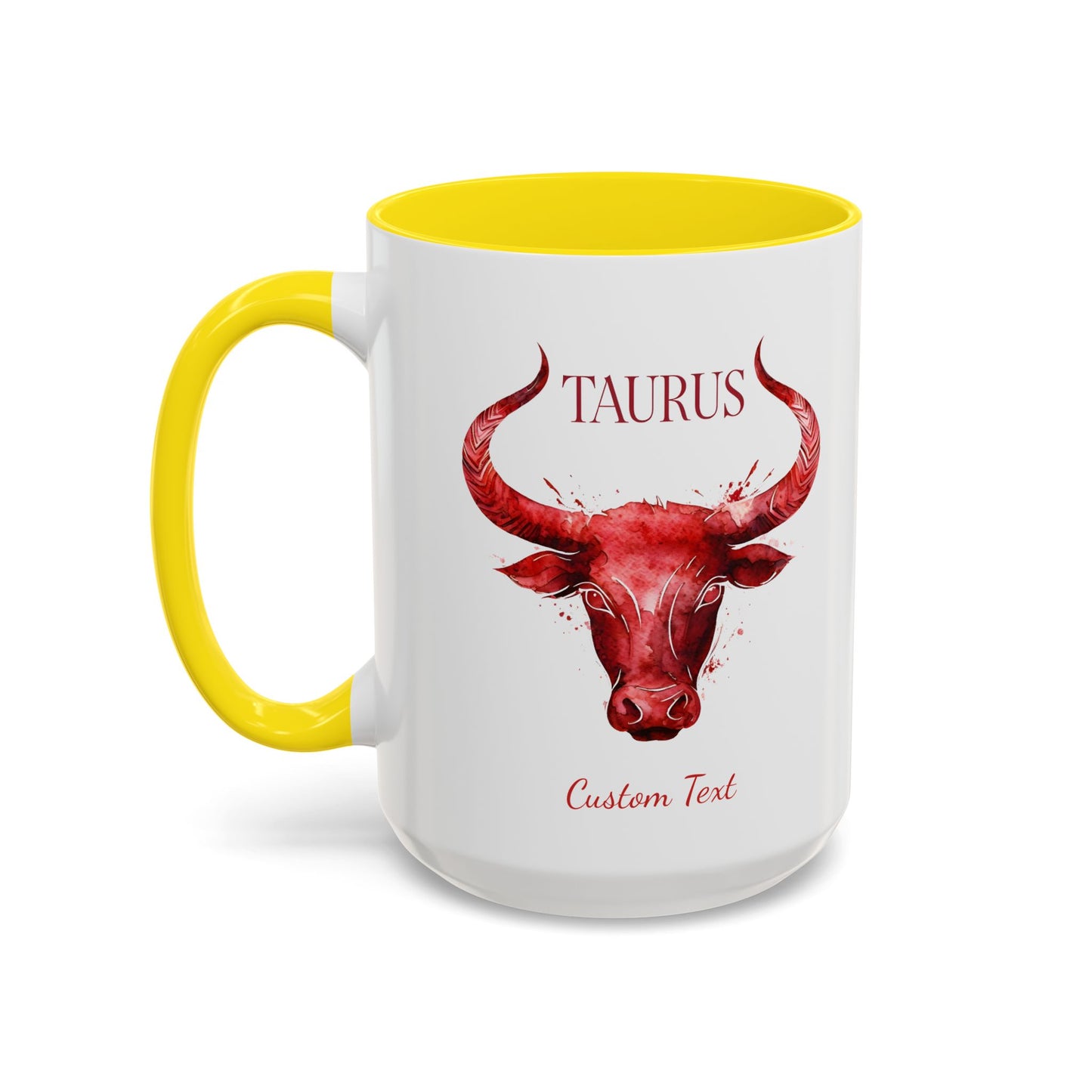 Personalized Taurus Coffee Mug, Zodiac Mug, Astrology Mug, Taurus Zodiac Gift, Custom Zodiac Gift, Birth Month Cup