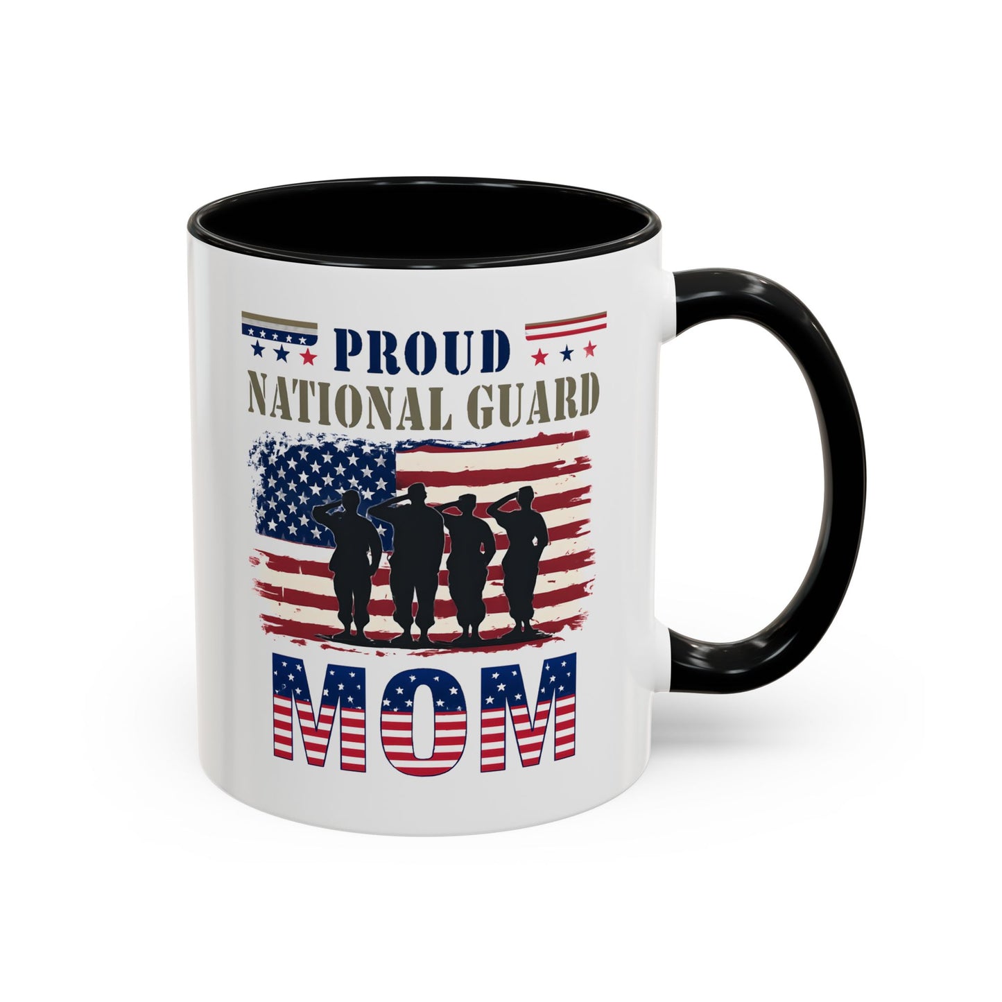 Proud National Guard Mom Mug, Army National Guard, Armed Forces, Veteran Appreciation, Military Family Gift