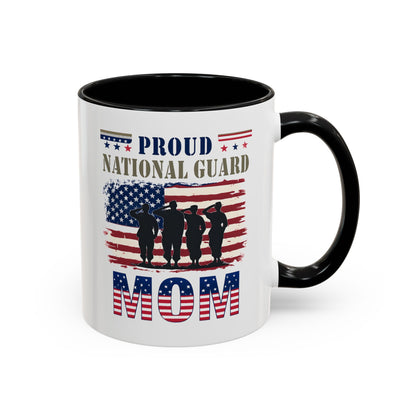 Proud National Guard Mom Mug, Army National Guard, Armed Forces, Veteran Appreciation, Military Family Gift