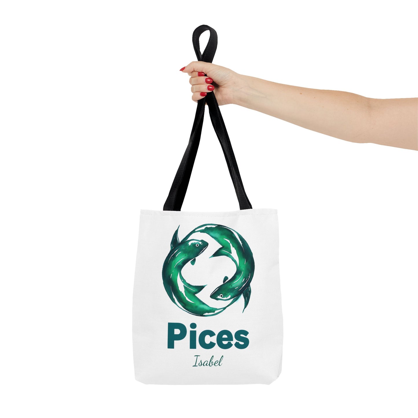 Pices Zodiac Personalized Tote Bag - Astrology Inspired, Gift for Taurus, Festival Tote, Astrology Lover's Bag, Horoscope Gift