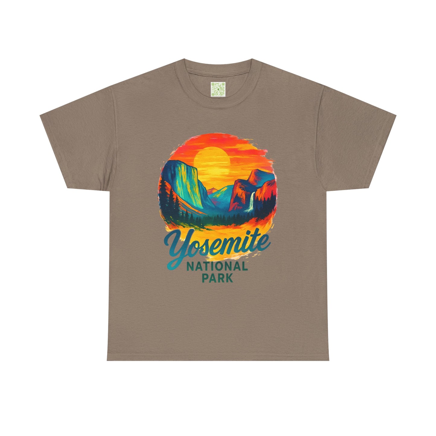 Retro Sunset Yosemite National Park Tee, Yosemite Shirt, Yosemite Gift, Wildflower Yosemite, Yosemite El Capitan
