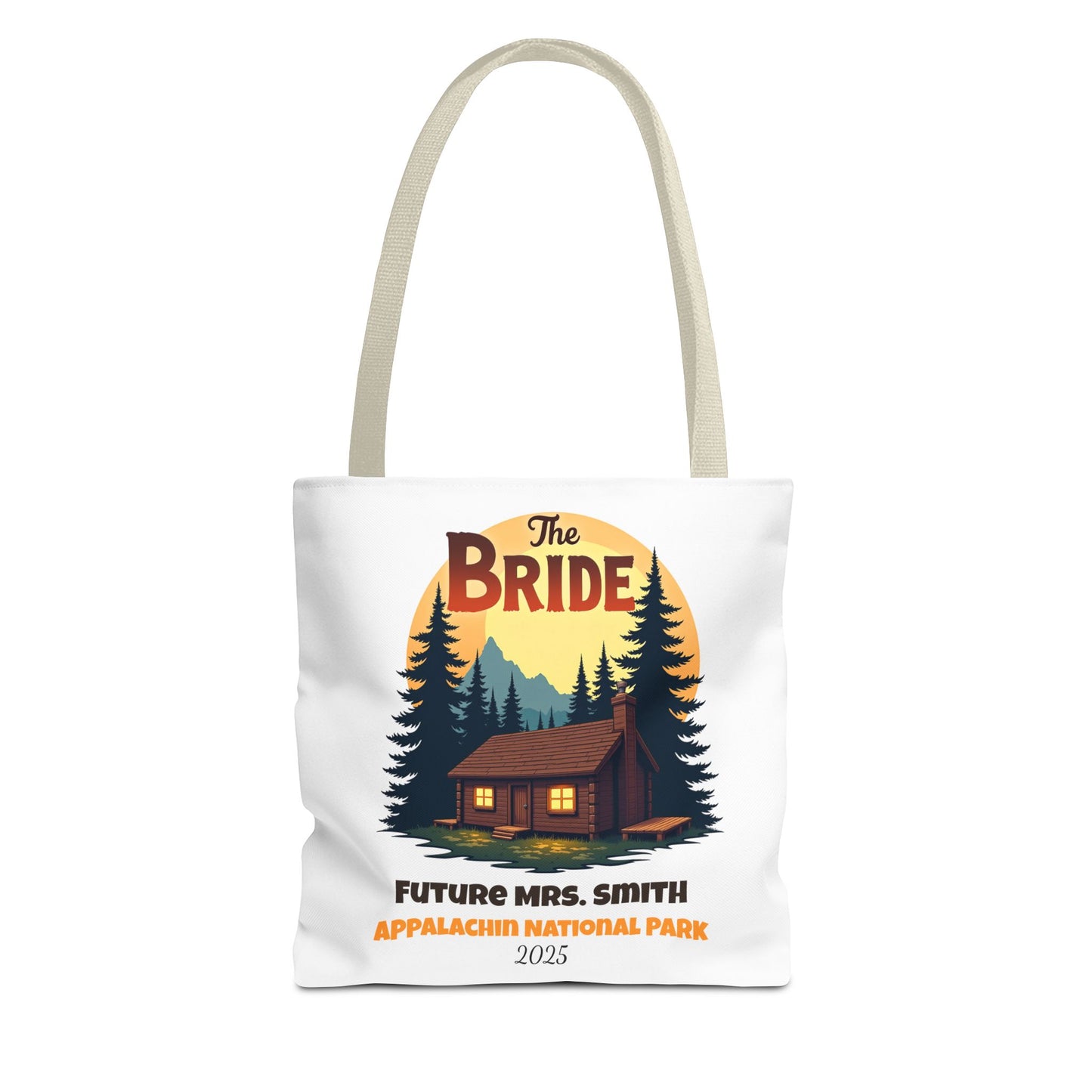 Camp Bride Tote Bag, Bride Beach Bag, Bridal Tote Bag, Camp Bachelorette, Bach Party Favors, Custom Beach Bag