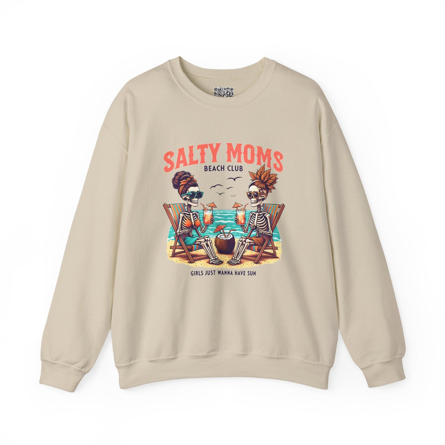 Salty Moms Beach Club Sweatshirt, Beach Club Shirt, Summer Vibes, Girls Wanna Have Sun, Stay Salty Shirt, Beach Days