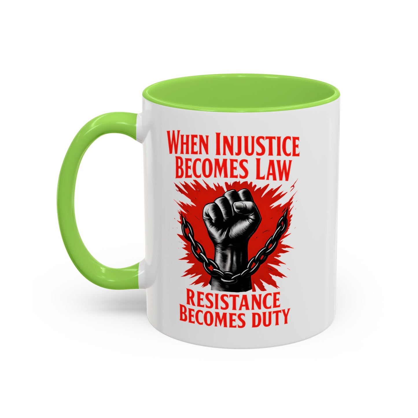 anti trump mug, chinga la mirgra, When Injustice Becomes Law, Resistance Mug, Social Justice Mug, Equality Coffee Cup, Resist Mug Gift