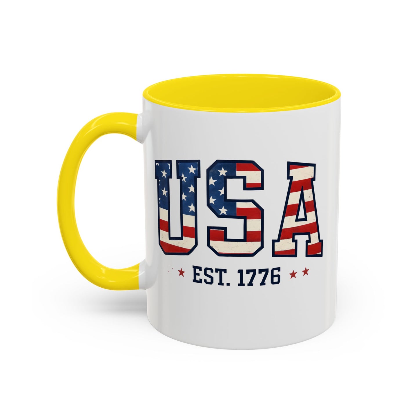 USA Patriotic Coffee Mug, Memorial Day Mug, American Flag Mug, Patriotic Mug, Freedom Cup, USA Flag Mug, Fourth of July