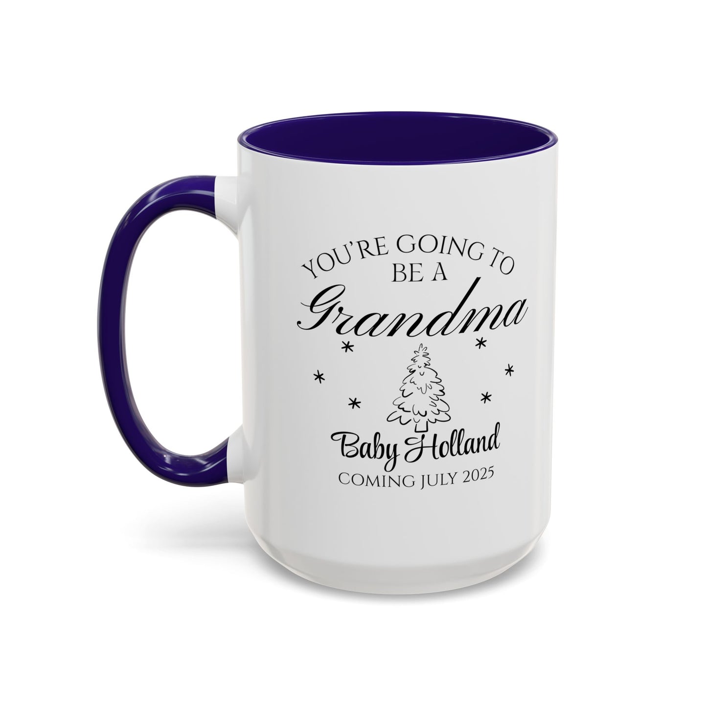 You’re Going to Be a Grandma Mug, Pregnancy Announcement Coffee Cup, New Grandma Gift, Baby Reveal Mug for Grandparents, 2025 Baby Announcement