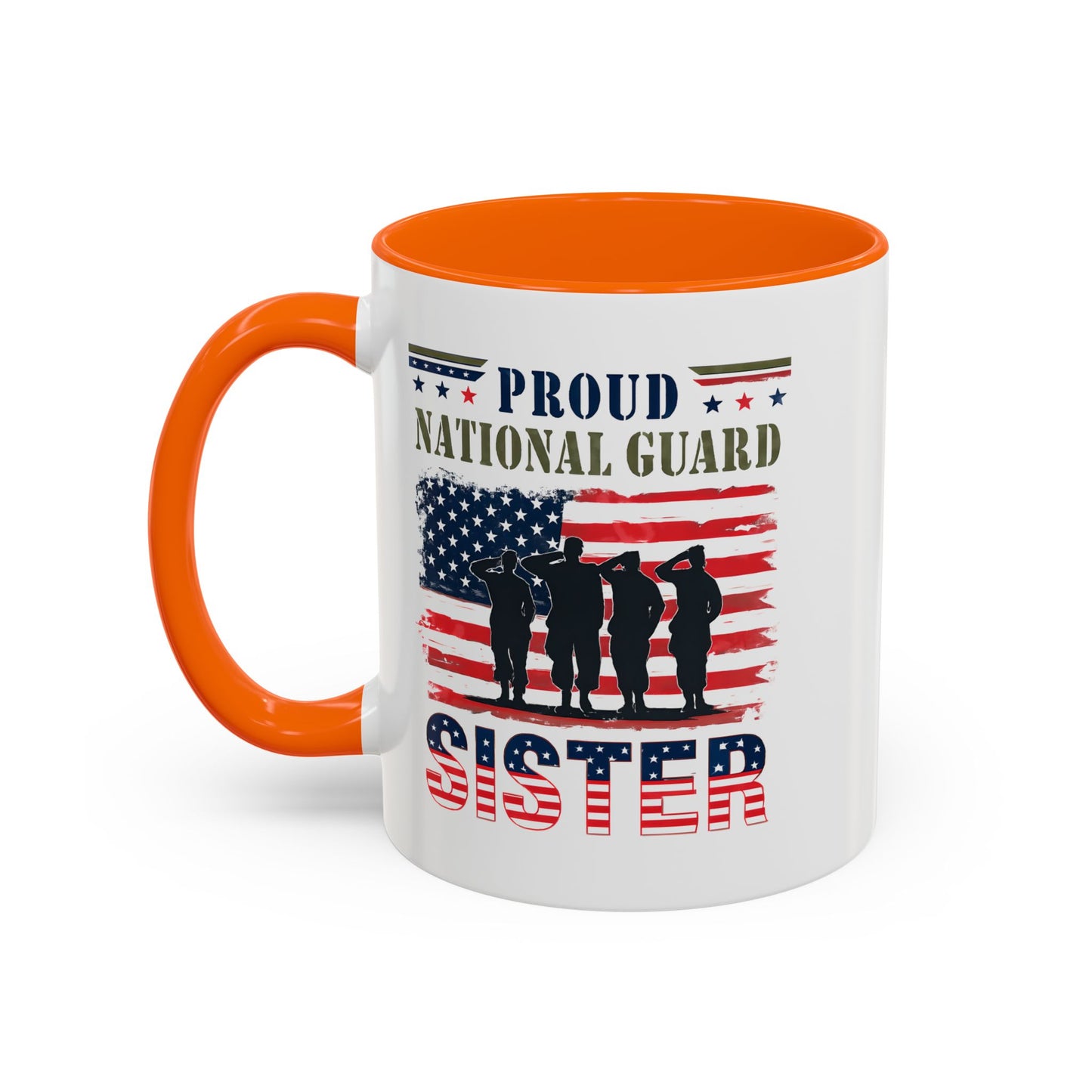 Proud National Guard Sister Mug, Army National Guard, Armed Forces Gift, Veteran Appreciation, Gift For Heroes