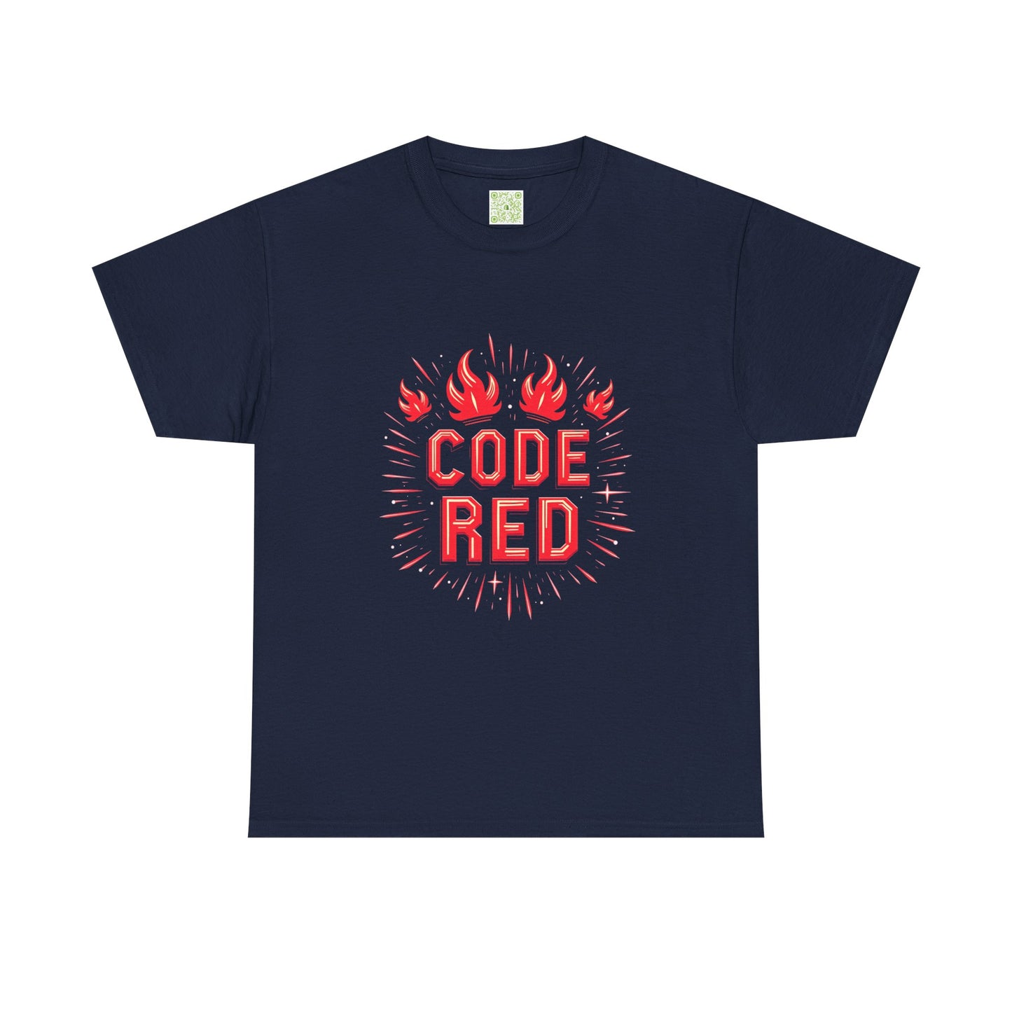 Firefighter Code Red Tee, Firefighting T-Shirt, Fireman Gift, Firefighter Gift, Thin Red Line, Bravery Inspired Shirt, Firefighting Tee
