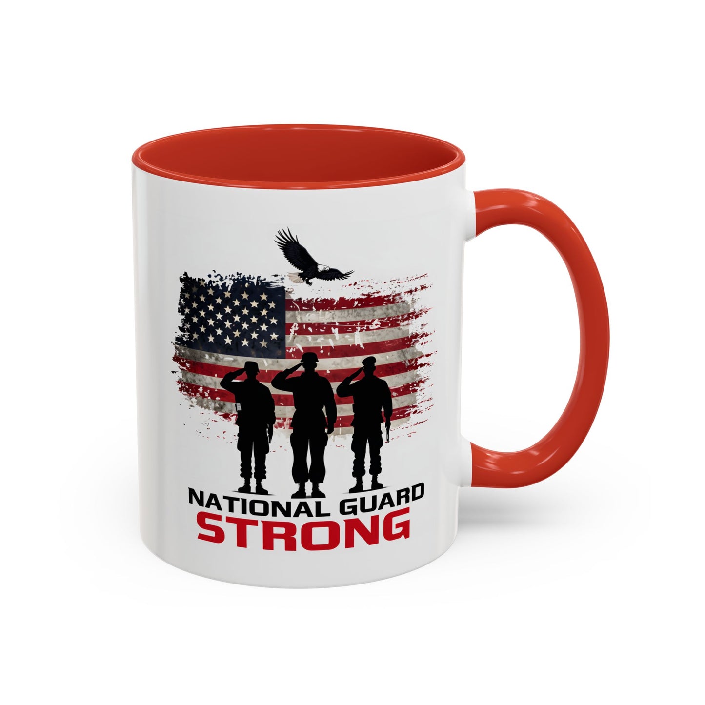 Patriotic National Guard Coffee Mug, Air National Guard, Army Wife Mug, Gift for Soldier, Army Veteran Gift, Army Dad Mug