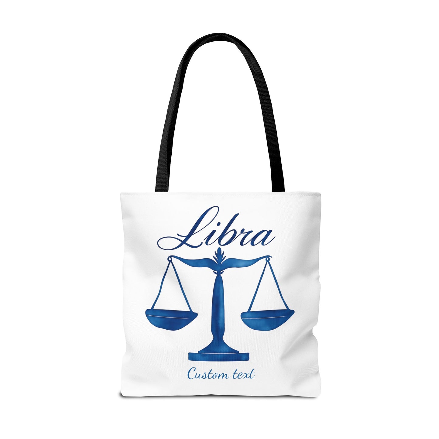 Libra Zodiac Personalized Tote Bag, Artistic Tote Bag, Astrology Lover Tote, Trendy Tote Bag, Unique Weekender Bag