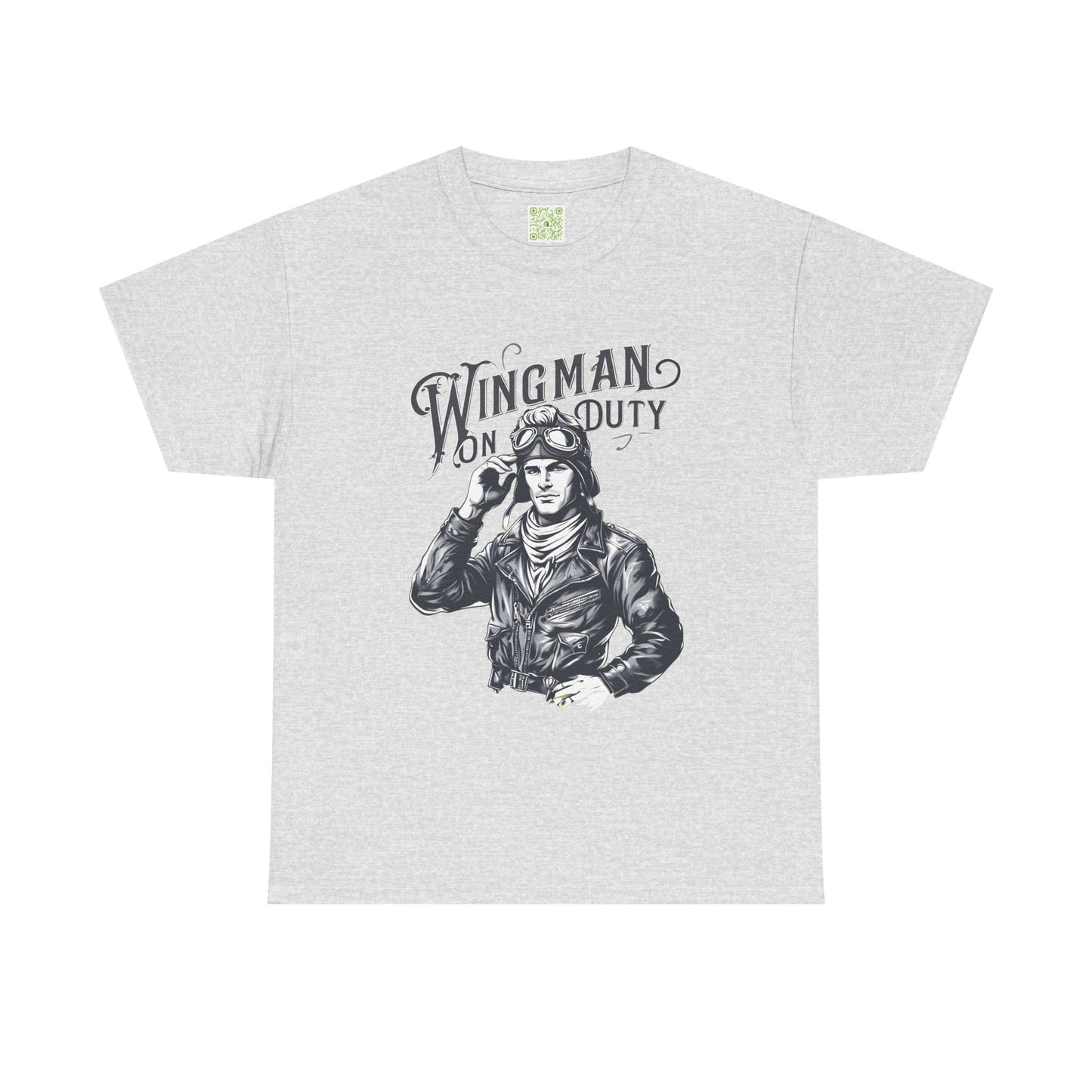 Wingman on Duty TShirt, Unisex Wingman Tee, Best Friend Gift, Gift for Him, Adventure Apparel, Casual Heavy Cotton Shirt, Leader Night Out