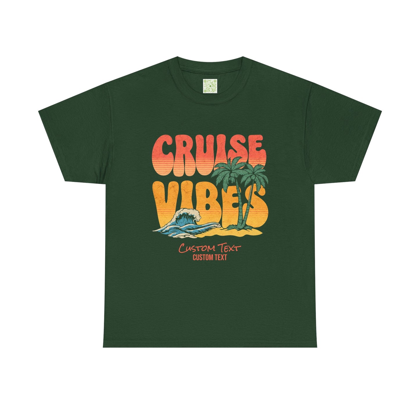 Cruise Vibes Unisex Tee, Cruise Squad 2025 Shirt, Family Vacay Mode, Personalized Cruise Shirt, Summer Trip