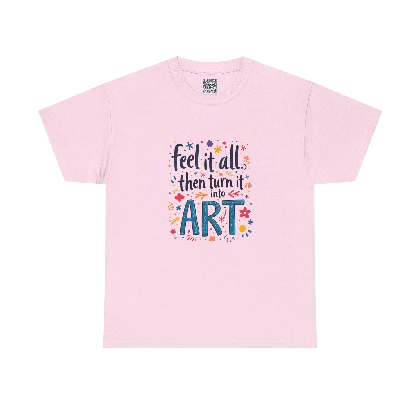 Enneagram 4 Feel, It Turn Into Art TShirt, Enneagram Type 4 Tee, Personality Types, Individualist Shirt, Self Growth, Enneagram4 Tee