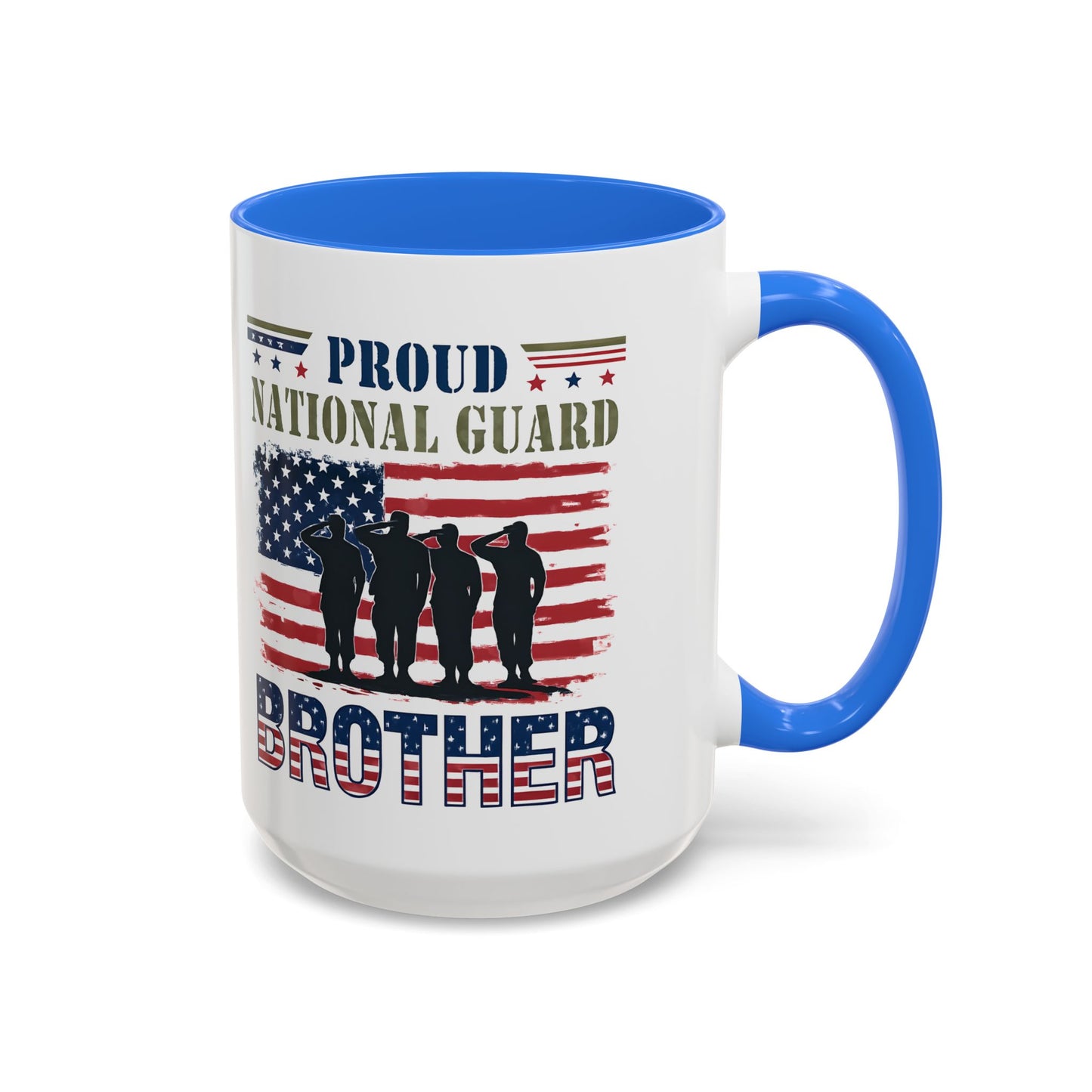 National Guard, Proud Brother Coffee Mug, Veteran Appreciation Mug, Military Family Gift, Army Gifts, Tactical Gifts
